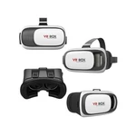 Okuliare pre virtuálnu realitu Aligator VR BOX2 (VRBOX2) čierny/biely okuliare pre virtuálnu realitu • materiál: plast • komfortné popruhy • kompatibi