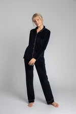 LaLupa női ing LA007 Navy Blue