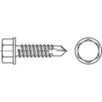 Závrtné skrutky TOOLCRAFT 141343 DIN 7504 4.2 mm x 13 mm oceľ,Zn.100 ks