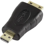 SpeaKa Professional SP-5136932 HDMI adaptér [1x HDMI zástrčka C Mini - 1x HDMI zástrčka D Micro] čierna