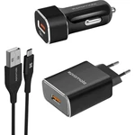 Pro Mate Unigear-QC3 UnigearQC3-EU USB nabíjačka do auta, do nákladného auta, do zásuvky (230 V)  2 x USB 3.2 gen. 1 zás