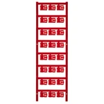 Weidmüller 1062020000 SFC 2.5/12 MC NE RT ochranný štítok Druh montáže: prichytenie sponami Potlačiteľná plocha: 5.80 x