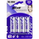 XCell X2700AA B4 tužkový akumulátor typu AA  Ni-MH 2700 mAh 1.2 V 4 ks