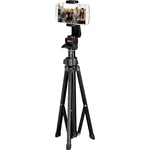 Hama Rotary Smartphone sada statívu 1/4" Min./max.výška=41.5 - 150 cm čierna