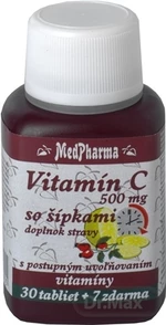 MedPharma VITAMÍN C 500MG so šípkami