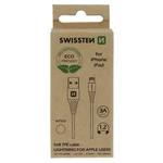 Datový kabel Swissten USB/Lightning 1,2M, bílá