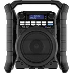 Odolné rádio PerfectPro Teamplayer 2, Bluetooth, AUX, DAB+, FM, černá
