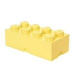 Taroló doboz 8-as, többféle típus - LEGO szín: halványsárga