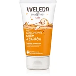 Weleda Kids Šťastný pomaranč sprchový krém a šampón pre deti 2 v 1 150 ml