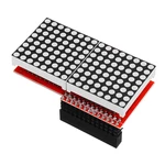 8x16 MAX7219 LED Dot Matrix Screen Module Geekcreit for Arduino - products that work with official Arduino boards