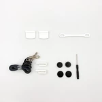 Battery Dust Cover Remote Control Lanyard Non-slip Thumb Rocker Antenna Holder Spare Parts Pack Set for Hubsan ZINO H117