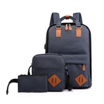 3 in 1 15.6 inch Laptop Bag with USB Charging Port Lagrge Capacity Nylon Classic Business Outdoor Stylish Backpack Scrat