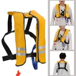 Automatic Inflatable Life Jacket Inflation Adult Survival Aid Vest With Luminous Film Super Floating Swimwear Water Spor