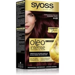 Syoss Oleo Intense permanentná farba na vlasy s olejom odtieň 4-23 Burgundy Red 1 ks