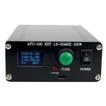 New ATU100 Automatic Antenna Tuner 100W 1.8-55MHz/1.8-30MHz With Battery Inside Assembled For 5-100W Shortwave Radio Sta