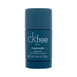 Calvin Klein CK Free For Men 75 ml deodorant pro muže deostick
