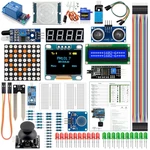 AOQDQDQD® Module Sensor Kit For Arduino with 0.96" OLED 1602 LCD Display Relay Servo Motor DHT11 for Starter Projects