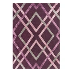 Fialový viskózový koberec Flair Rugs Trellis, 120 x 170 cm