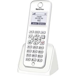 AVM FRITZ!Fon M2 bezdrôtový VoIP telefón detský telefón, handsfree podsvietený displej biela, strieborná