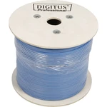 Digitus DK-1623-A-VH-5 sieťový kábel ethernetový CAT 6A U/FTP 4 x 2 x 0.25 mm² svetlo modrá 500 m