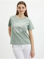 Orsay Light Green Womens T-Shirt - Women