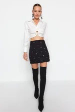 Trendyol Black Accessory Skirt