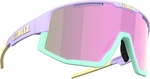 Bliz Fusion 52305-34 Matt Pastel Purple w Yellow Logo Mint Jawbone/Brown w Pink Multi plus Spare Jawbone Yellow Okulary rowerowe