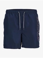 Dark Blue Men's Swimsuit Jack & Jones Fiji - Men's