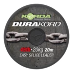 Korda návazcová šňůrka dura-kord dyneema spliceable leader - 45 lb 20 m