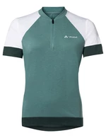 Dámský cyklistický dres VAUDE  Altissimo Q-Zip Shirt Dusty moss 40