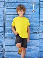 Yellow T-shirt for Children Original Fruit of the Loom