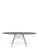 Vonkajší stôl GLOSSY OVAL, viac variantov - Kartell Farba: Černá/černá