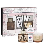 Maison Berger Paris Dárková sada aroma difuzér Bolero Magnólie Liliflora 80 ml + svíčka 80 g