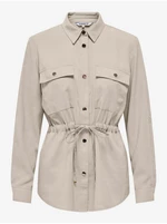 Cream women's shirt jacket ONLY Aris - Women