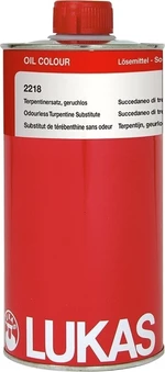 Lukas Oil Medium Metal Bottle Odourless Thinner for Oil Colors 1 L Medio