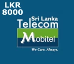 Mobitel 8000 LKR Mobile Top-up LK