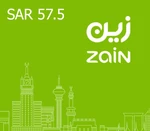 Zain 57.5 SAR Gift Card SA