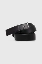 Kožený pásek Calvin Klein pánský, černá barva, K50K511757