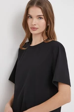 Tričko Sisley dámsky, čierna farba