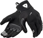 Rev'it! Gloves Endo Black/White L Mănuși de motocicletă
