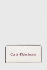 Peněženka Calvin Klein Jeans bílá barva, K60K607634