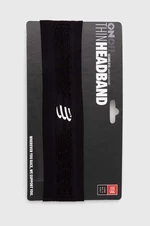 Čelenka Compressport Thin Headband On/Off čierna farba, XBNU3919