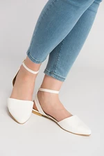 Fox Shoes White Women's Flat Shoes