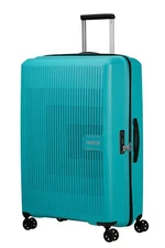 American Tourister Skořepinový cestovní kufr Aerostep L EXP 101,5/109 l - tyrkysová