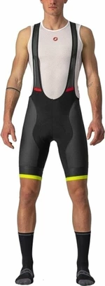 Castelli Competizione Kit Bibshort Black/Electric Lime M Fahrradhose