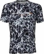 Savage Gear Maglietta Night UV T-Shirt Black Waterprint XL