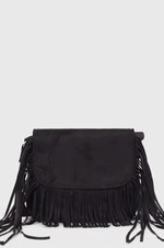 Dětská kabelka Sisley černá barva