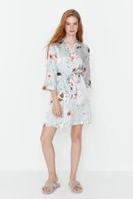 Accappatoio da donna Trendyol Floral patterned