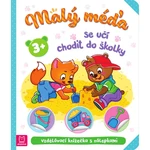 Malý medvedík sa učí chodiť do škôlky