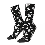 Funny Men's Socks David Vintage Bull Terrier Pet Dog Hip Hop Casual Crew Sock Gift Pattern Printed